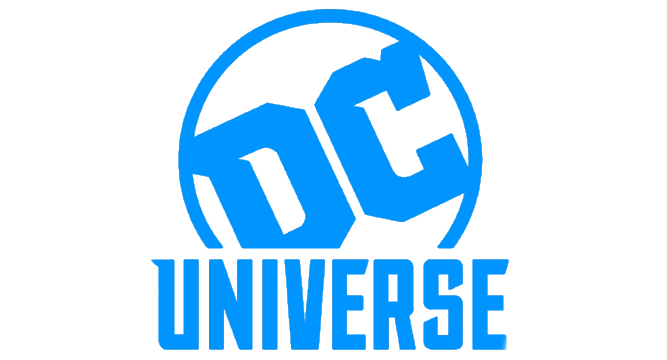 Il logo del servizio streaming DC Universe