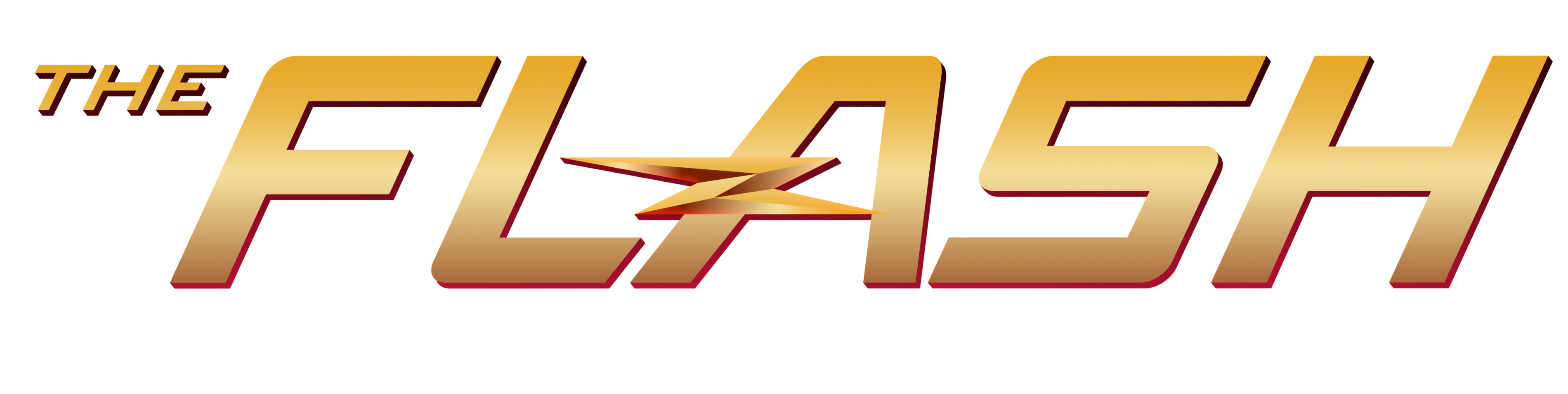 Il logo della serie televisiva The Flash