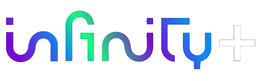 Il logo della servizio streaming Infinity+