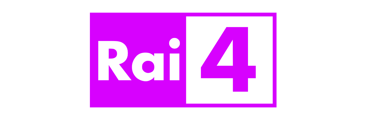 Il logo della rete televisiva Rai 4