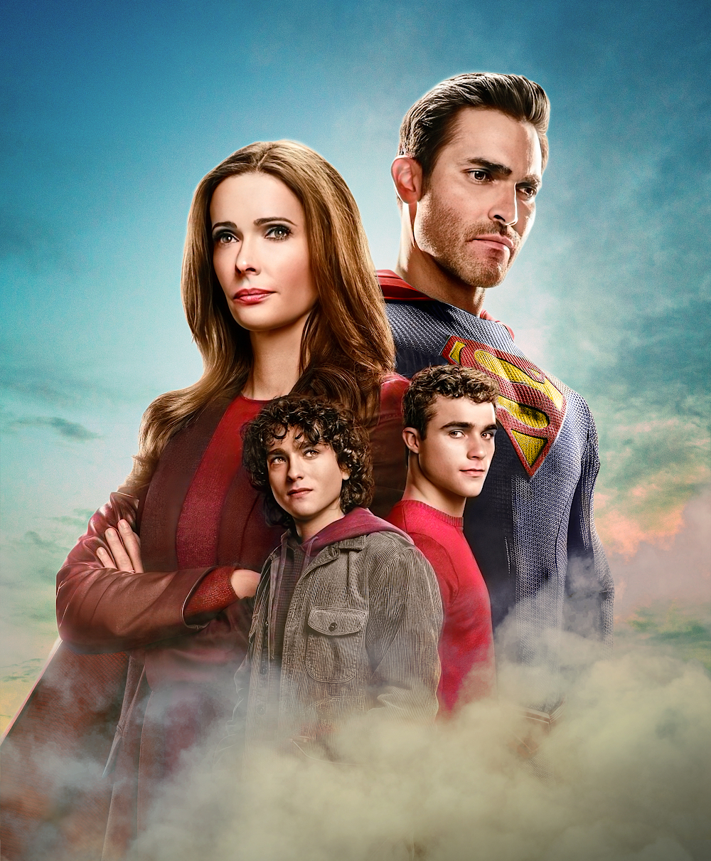 Il cast della terza stagione della serie televisiva Superman & Lois