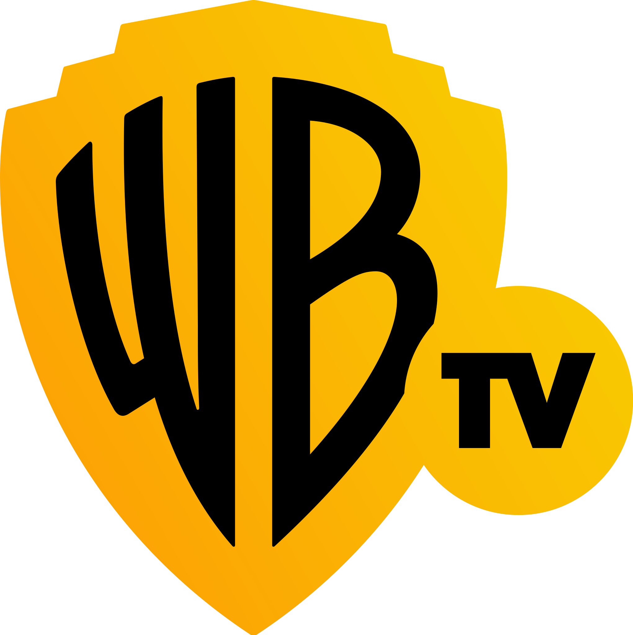 Il logo della rete televisiva Warner TV